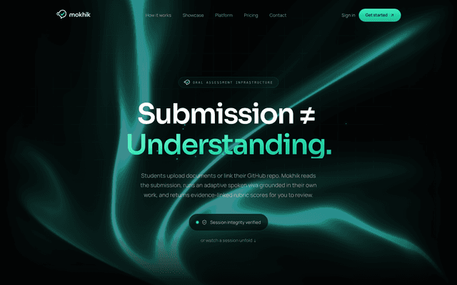 Mokhik — Oral Assessment Platform